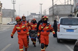 Update Gempa 6,2 Magnitudo di China: Korban Meninggal 118 Orang