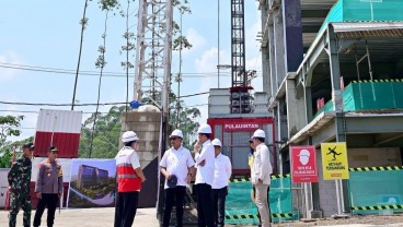 Jokowi Tinjau Proyek Hotel Nusantara Milik Aguan Cs di IKN, Begini Progresnya