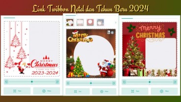 32 Link Twibbon Hari Natal dan Tahun Baru 2024