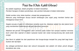 7 Puisi Hari Ibu yang Menyentuh Hati dari Penyair Terkenal