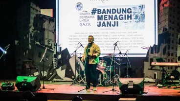 Musisi dan Politisi Bandung Terus Suarakan Kemerdekaan Palestina