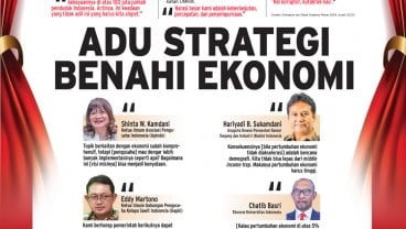 DEBAT CAWAPRES : Adu Strategi Benahi Ekonomi