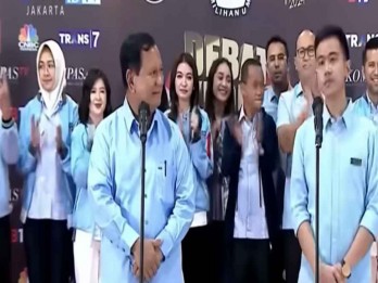 Ekspresi Selvi Ananda Disorot saat Prabowo Beri Gibran Nilai 9,9 di Debat Cawapres