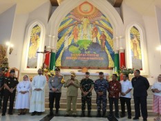 Gubernur Edy Natar dan Forkopimda Tinjau Persiapan Perayaan Natal di Pekanbaru