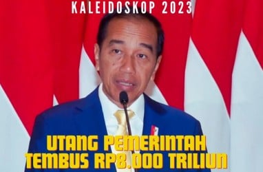 Kaleidoskop 2023: Utang Pemerintah Melonjak jadi Rp8.041 Triliun