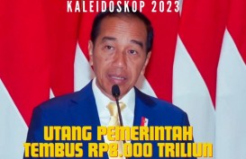 Kaleidoskop 2023: Utang Pemerintah Melonjak jadi Rp8.041 Triliun