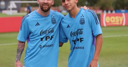 Pemain timnas U-17 Argentina, Claudio Echeverri, digaet Manchester City/Instagram @claudioecheverri_