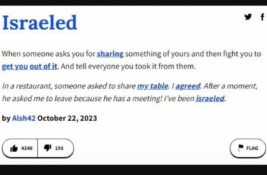 Urban Dictionary Munculkan Bahasa Gaul "Israeled", Ini Arti dan Penggunaannya