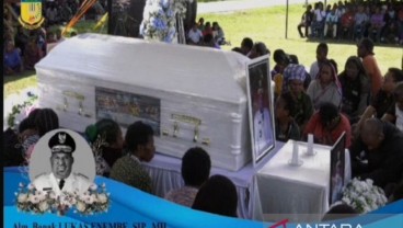 Polisi Ungkap Penyebab Kericuhan di Iring-iringan Jenazah Lukas Enembe