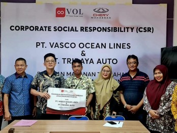 Vasco Ocean Lines dan Tridaya Auto Kolaborasi Bantu Anak Stunting