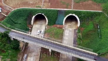 Terowongan Kembar Tol Cisumdawu Dikabarkan Retak Imbas Gempa Sumedang