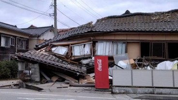 Badan Meteorologi Jepang Catat 21 Gempa Susulan di Atas 4,0 SR