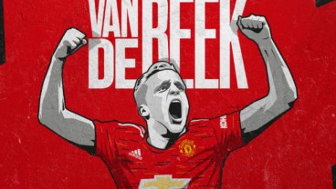 Bursa Transfer: Manchester United Pinjamkan Donny van de Beek ke Frankfurt