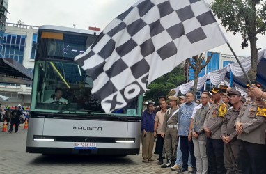 Resmi Diluncurkan, Warga Medan Bisa Jajal Bus Listrik Gratis!