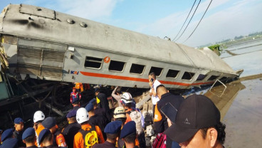Kecelakaan KA Turangga dan KA Bandung Raya