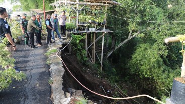 Longsor di Jalan Sersan Bajuri Bandung Barat Segera Ditangani