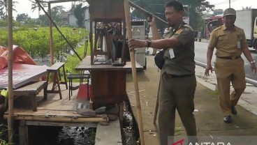 Temanggung Tertibkan Lapak Pedagang Kaki Lima