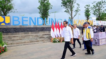 Jokowi Resmikan Bendungan Karian, Proyek Beranggaran Rp2,2 Triliun
