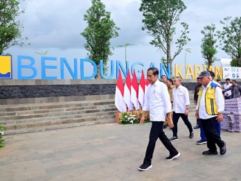 Jokowi Resmikan Bendungan Karian, Proyek Beranggaran Rp2,2 Triliun