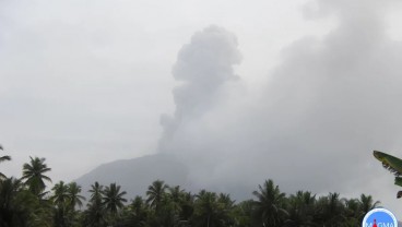 Gunung Ibu di Halmahera Meletus, Abu Vulkanik Terlontar Setinggi 1.000 Meter