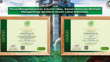 Semen Baturaja Berhasil Kantongi Sertifikat Green Label Indonesia