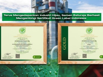 Semen Baturaja Berhasil Kantongi Sertifikat Green Label Indonesia