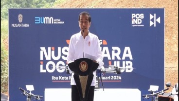 Jokowi Groundbreaking Nusantara Logistik Hub Pos Indonesia di IKN