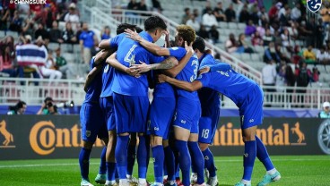 Timnas Thailand Panen Bonus Rp1,3 Miliar usai Bekuk Kirgistan di Piala Asia 2023