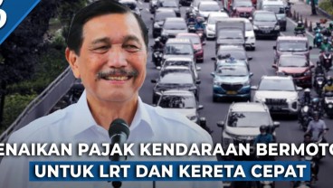 Luhut akan Kerek Pajak Kendaraan Bermotor