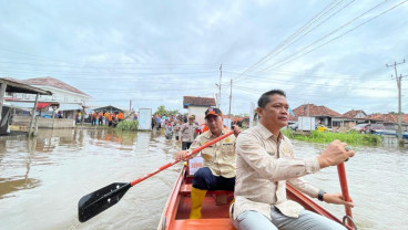 Pemkab Muba Minta Perusahaan Bergotong-Royong Bantu Warga Korban Banjir