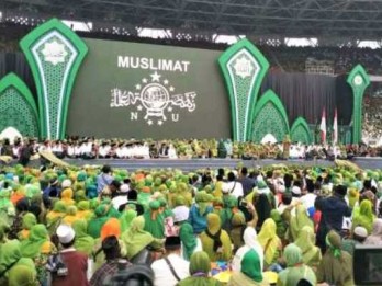 Khofifah Sebut Muslimat NU Siap Dukung Visi Indonesia Emas 2045