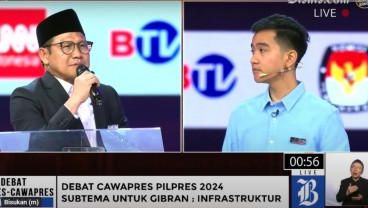 Bahas Krisis Iklim, Gibran Sindir Cak Imin Baca Teks Saat Debat
