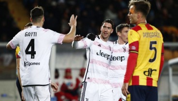 Hasil Liga Italia: Gasak Lecce, Juventus ke Puncak Klasemen