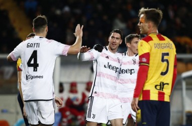 Hasil Liga Italia: Gasak Lecce, Juventus ke Puncak Klasemen