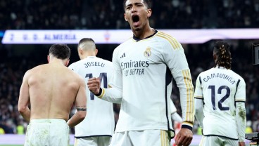 Hasil Liga Spanyol: Comeback, Real Madrid Bungkam Almeria