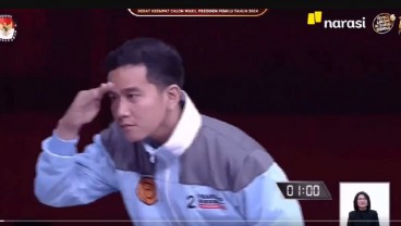 Warganet Kritik Sikap Gibran di Debat Cawapres, "Tengil dan Cringe"
