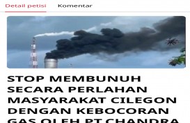 Muncul Petisi Tuntut Chandra Asri (TPIA), Imbas Bau Menyengat dari Pabrik Cilegon