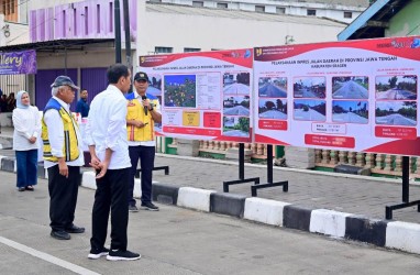 Jokowi Sentil Jalan Rusak di Jateng: Bertahun-tahun Tidak Beres