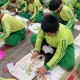 Pelajar Demak Belajar Ecoprint di Sentra Batik Malon