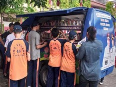 Perpustakaan Keliling Makassar Ada Internet, Bisa Akses Buku Digital Gratis