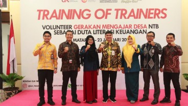 Dorong Literasi Keuangan, OJK NTB Libatkan Gerakan Mengajar Desa