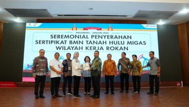 Dukung Operasional, PHR Terima Sertifikat BMN Tanah WK Rokan dari BPN