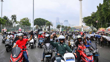 Parade Kendaraan Listrik di Jakarta