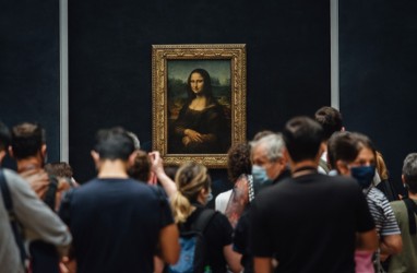 Lukisan Mona Lisa Disiram Sup oleh Aktivis Lingkungan di Paris