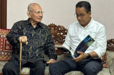 Anies Bertemu Emil Salim, Dapat 2 Titipan Masalah yang Harus Diselesaikan