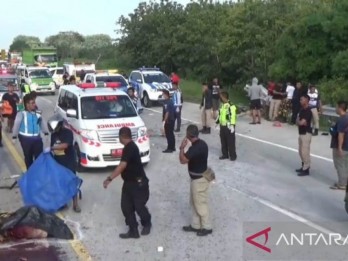 Kronologi Kecelakaan Bus Satgas Hanura di Tol Ngawi-Solo, 3 Orang Meninggal