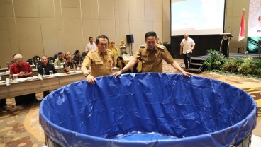 Budi Daya Ikan di Kolam Terpal di Kota Malang Dipacu