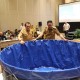 Budi Daya Ikan di Kolam Terpal di Kota Malang Dipacu