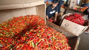 Harga Pangan Jelang Imlek di Sumsel, Cabai Naik Menjadi Rp80.000 per Kg