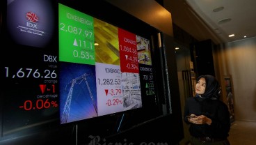 IHSG Sepakan Turun 0,05% ke 7.238, Kapitalisasi Pasar Naik Jadi Rp11.481 Triliun